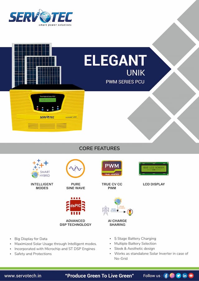 ELEGANT - PLUS PWM SERIES PCU