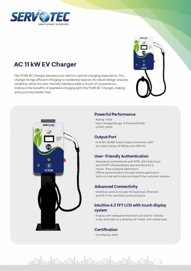 AC 11 kW EV Charger