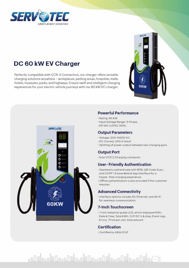DC 60 kW EV Charger