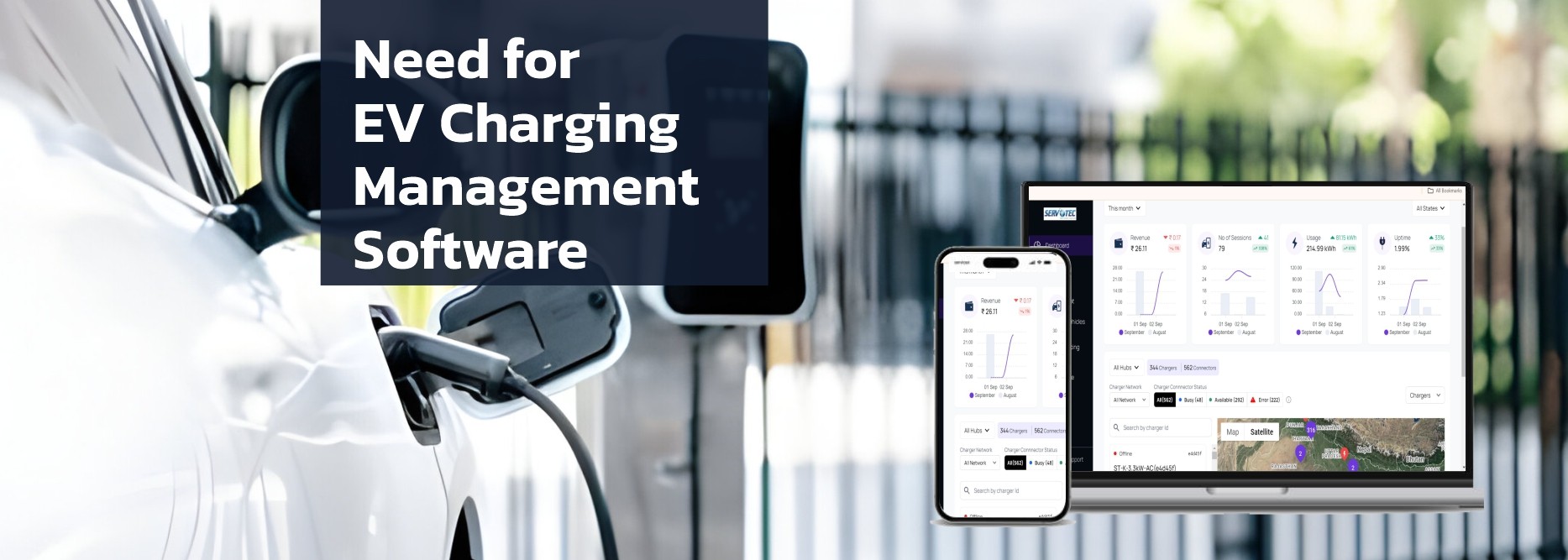 Need of EV Charging Management Software for EV Businesses